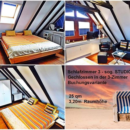 3-Zimmer-Ferienwohnung Deichwiese Westerland 1-3 Personen Exterior photo